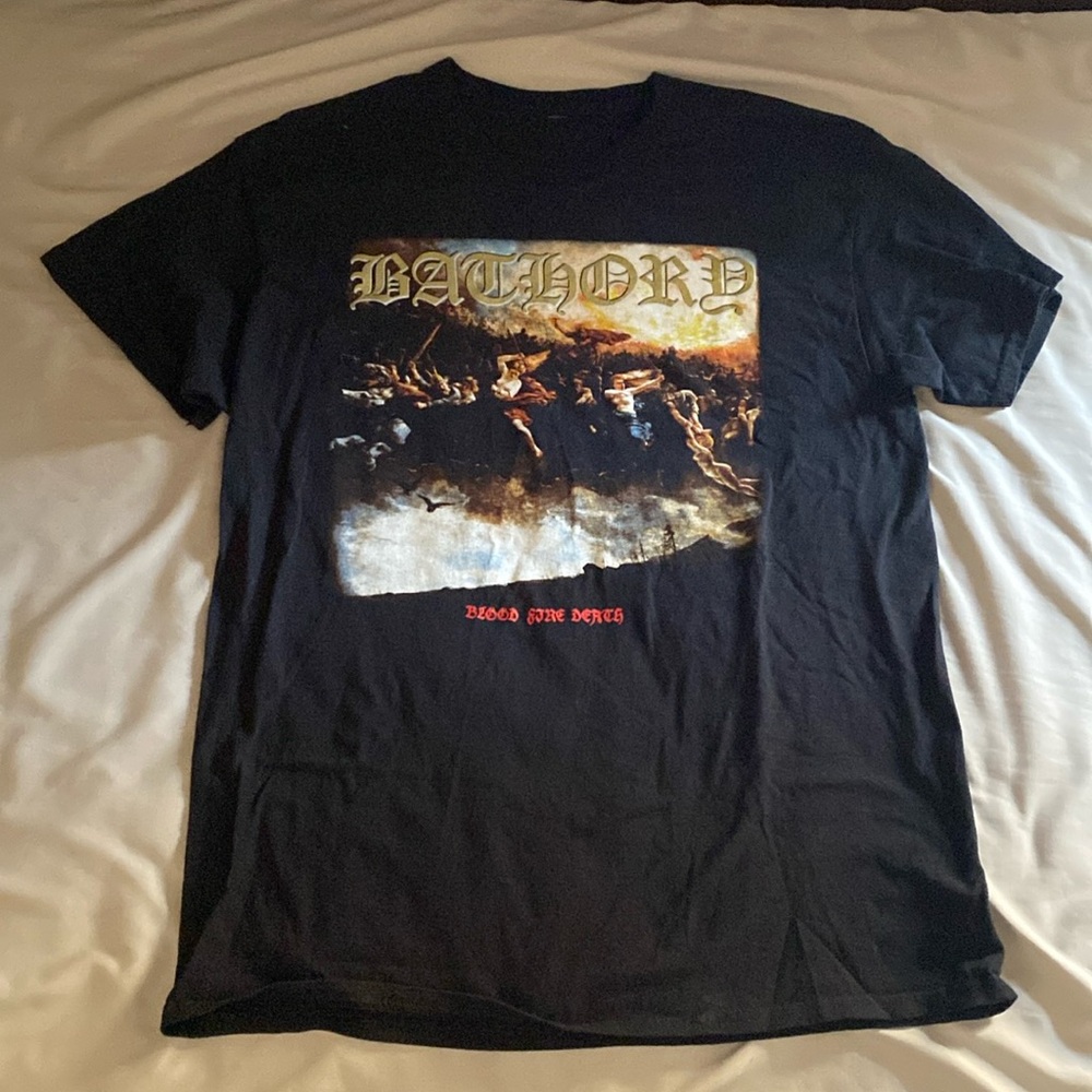 Bathory Band T-Shirt Size Large